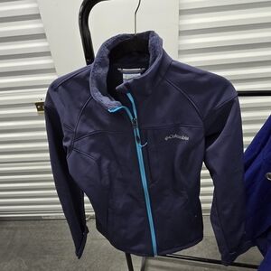 Columbia Navy Jacket with Blue Accents